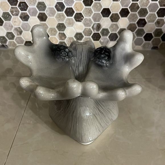 Big Sky Moose Gray Cookie Jar - Picture 5 of 15